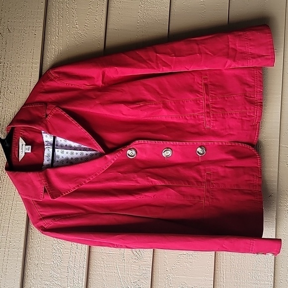 L L Bean women’s blazer IN RED SIZE 14 P - Picture 1 of 8